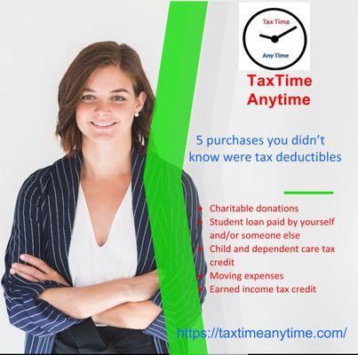 What are my Tax Deductibles?