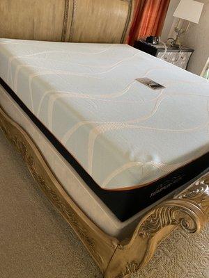 West Ashley gets a new Tempurpedic Luxebreeze. We should all be so lucky!