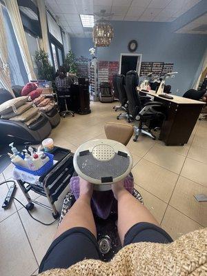 Pedicure  (instagram: wooneats)