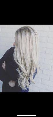 Beautiful blonde highlights