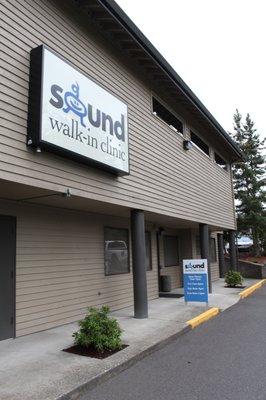 A view of our walk-in clinic located on the first floor