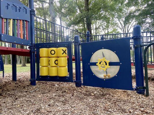 Additional playground equipment details