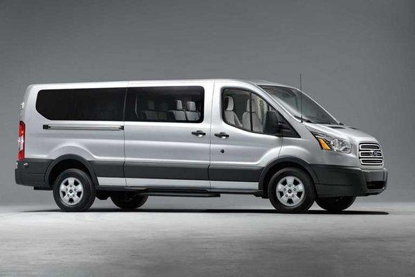 12 and 15-passenger chauffeured vans for weddings and sports events