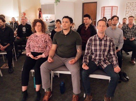 Meditation class