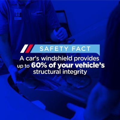 A chipped or cracked windshield isn't just a cosmetic problem, it can leave you vulnerable during an accident.