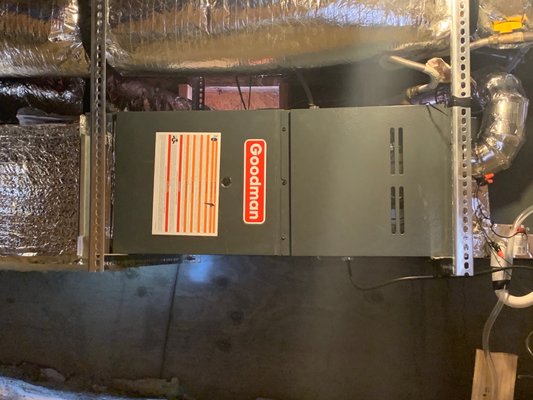 Goodman 3ton vertical furnace