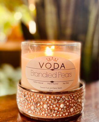 VODA Candles-Brandied Pears