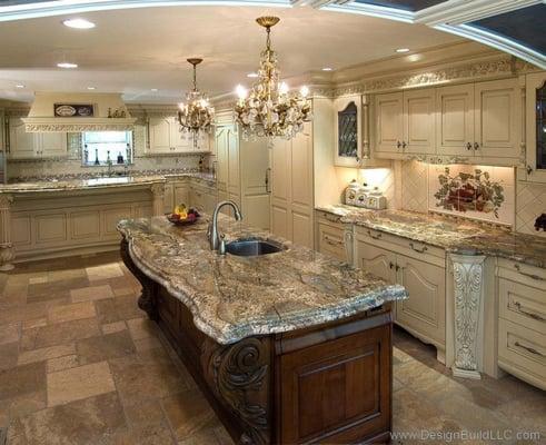 Custom Kitchen, Created By Design Build LLC