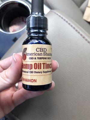 Smallest bottle of CBD available at American shaman