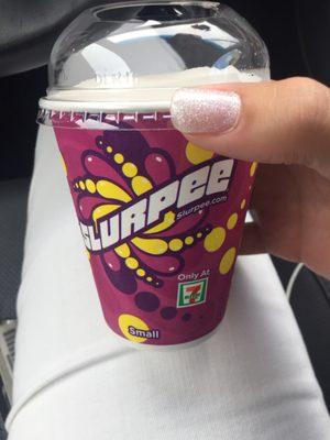 Pina colada slurpee