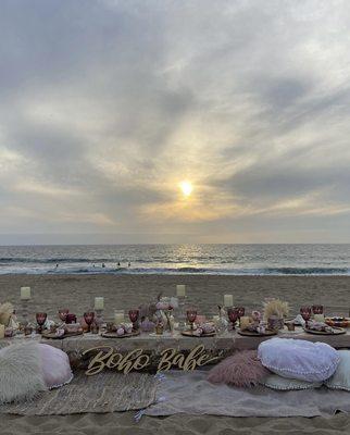 Beach Birthday Dinner in Hermosa Beach