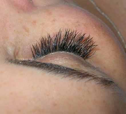 Beautiful Eyelash Extensions.Many more Before and Afters on ArtisteAesthetics.com