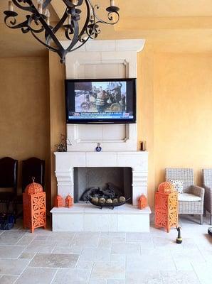 Outdoor Tv installation orange county