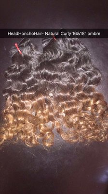 Custom Colored Virgin Indian Hair (Ombre)