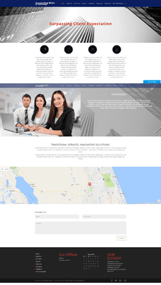 Accounting Website Design #