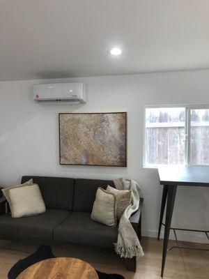 (Single zone ductless mini split)