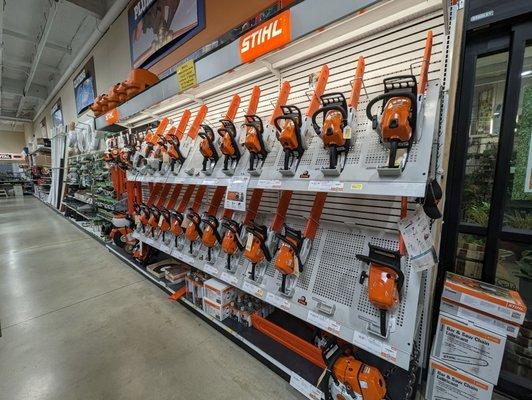 Huge selection of Stihl equipment