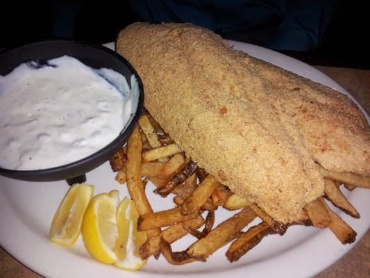 Fried catfish