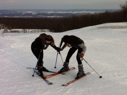 View from top of mountain