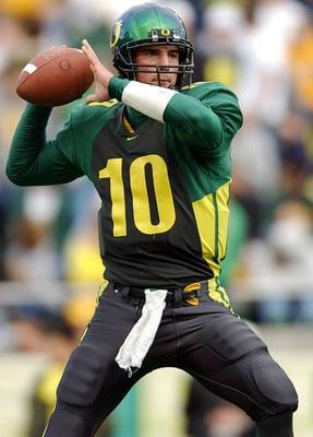 2001 - Quarterback - University of Oregon