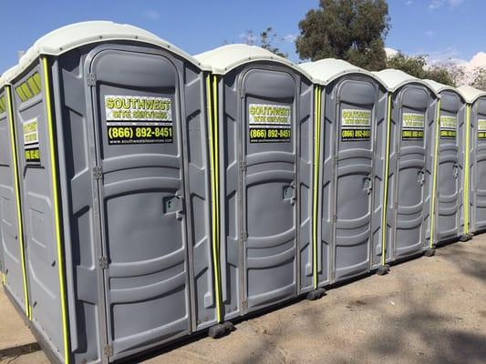 The new look of Southwest Site Services! Look out for our bright lime green fleet rolling out on Southern California freeways soon.