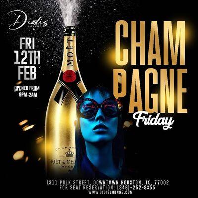 Champagne Friday #nightlife #music