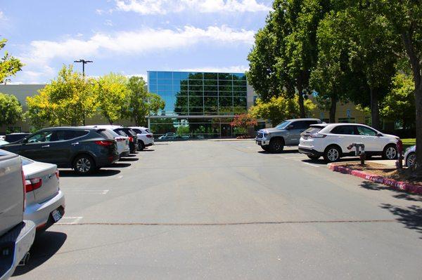 The main building where our Roseville branch is located.