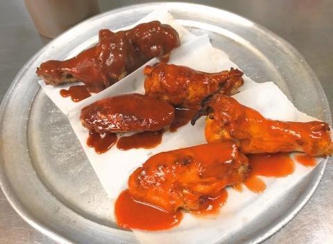 Mouthwatering wings