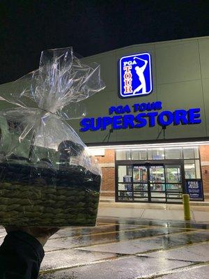 Winner Winner Chicken Dinner! Won an awesome swag package from the PGA Tour Superstore during the Indy Golf Expo!