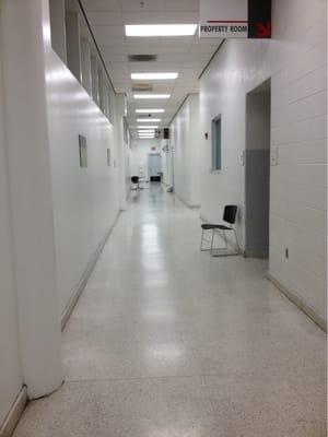 The hallway to freedom at Tulsa Jail. www.tulsaroute66bailbonds.com