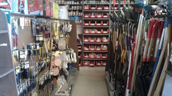 Stop in and check out our large selection of hardware, fasteners, and rental tools.