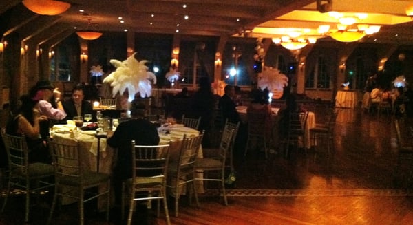 Gatsby themed engagement party at Carlisle on the Green.