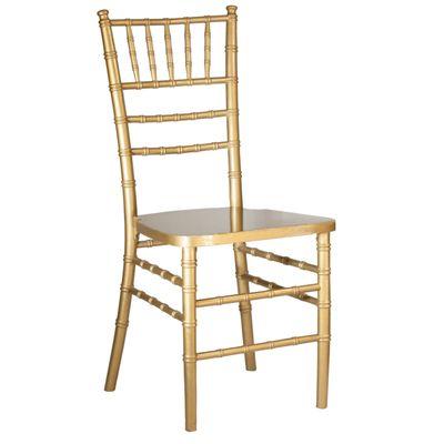 Chiavari chairs- also available in silver, white, black, clear