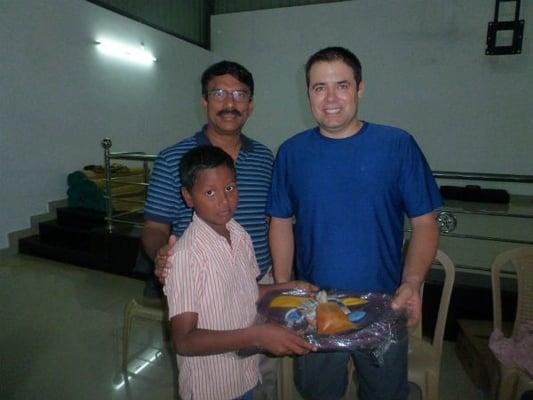 Mission trip to India.