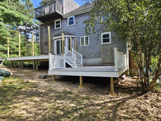 Deck rehab