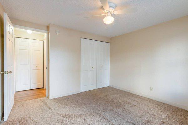 Bedroom and hallway