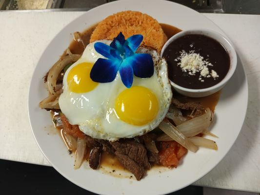 Bistec a la mexicana