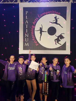 2019 Platinum Performing Arts National Grand Chanpions!