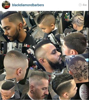 Every haircut you can imagine happens at Black Diamond Barbers...