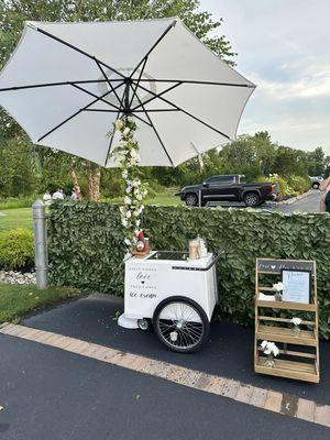 Wedding Cart rental at Boogies