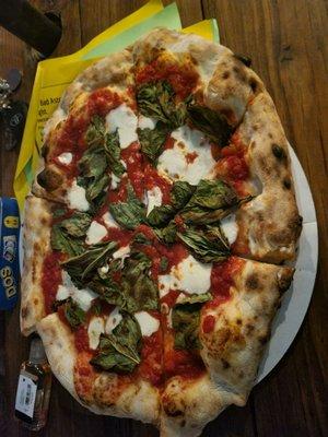 Margherita pizza