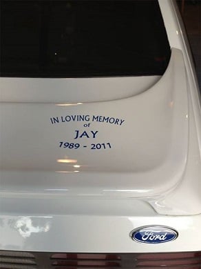 In Memory of Jay