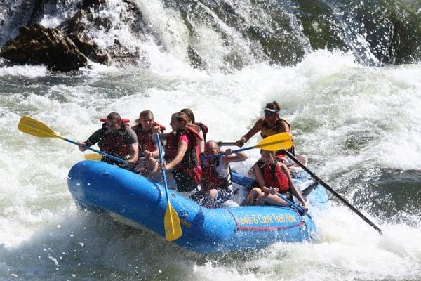 Whitewater Rafting on the Alberton Gorge of the Clark Fork River. Missoula, MT