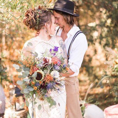 Bride and groom