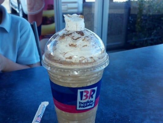 Cappuccino blast, baby!