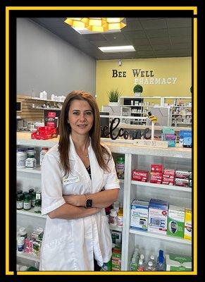 Meet our Team! This is one of our Pharmacists, Hanadi.