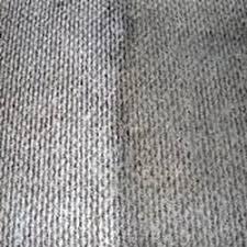 Carpet before and after cleaning