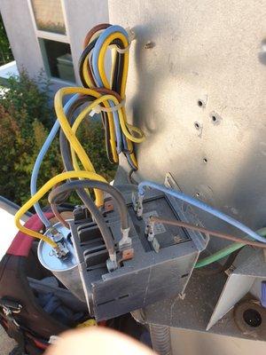 AC condenser repair