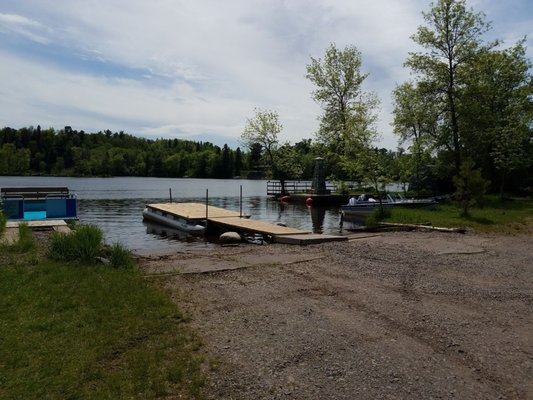 Boat launch.