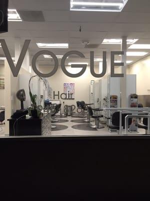 Vogue main window at night